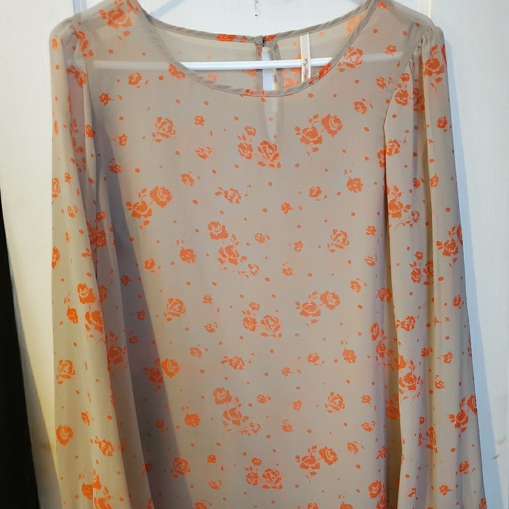 Cute fall blouse